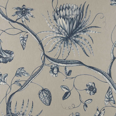 Phaedra - Prussian Blue wallcovering | Zoffany