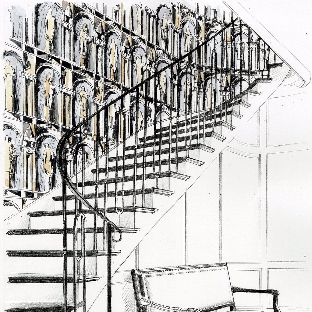 Montacute Platinum Grey/Ink - View 2