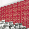 Sicilian Lion - Cinnabar/Bronze Wallcovering | Zoffany