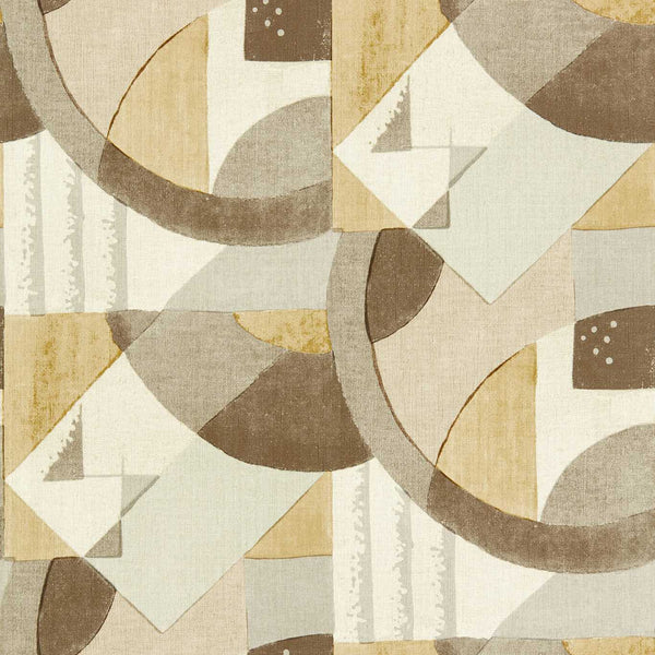 Abstract 1928 - Taupe wallcovering | Zoffany