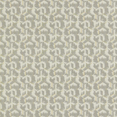 Tumbling Blocks - Faded Anthracite wallcovering | Zoffany
