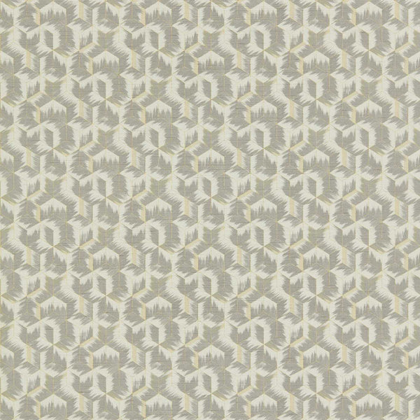 Tumbling Blocks - Faded Anthracite wallcovering | Zoffany