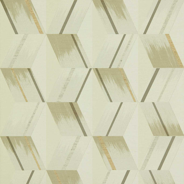 Rhombi - Paris Grey wallcovering | Zoffany