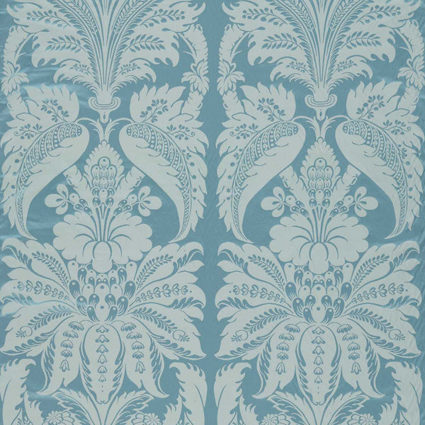 Clandon Damask Wedgwood Blue | Zoffany