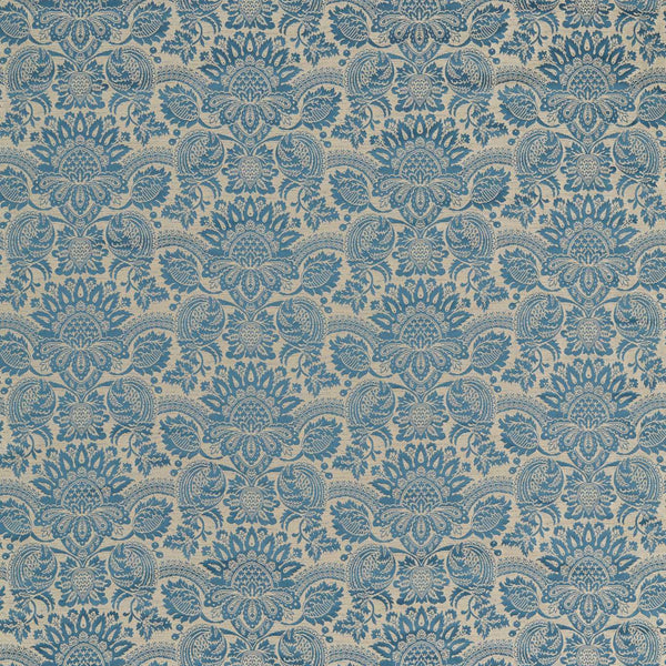 Pomegranate Brocatelle Wedgwood Blue | Zoffany