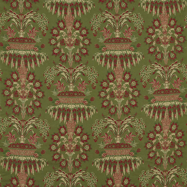 Long Gallery Brocade Olivine/Russet | Zoffany