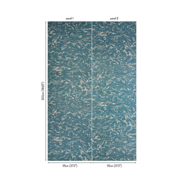 Maurier Wallpaper Driftwood | Romo Europe