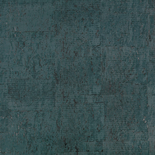 Oolite Matt Electric, Teal Wallcoverings | Romo