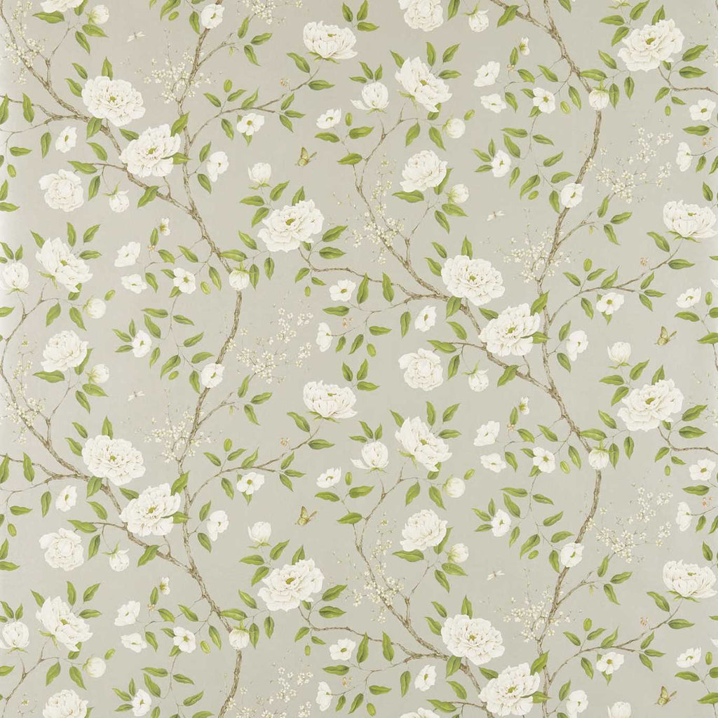 Romey`s Garden - Silver Wallcovering | Zoffany