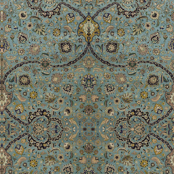 Zanjan Sapphire, Sample Wallcoverings | Newwall