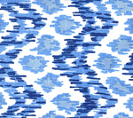 Navy French Sky on White