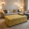 Turf Bay - Glow Upholstered Ottoman | Architectural Fabrics