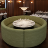 Tradewind Trace - Sprout Upholstered Banquette | Architectural Fabrics