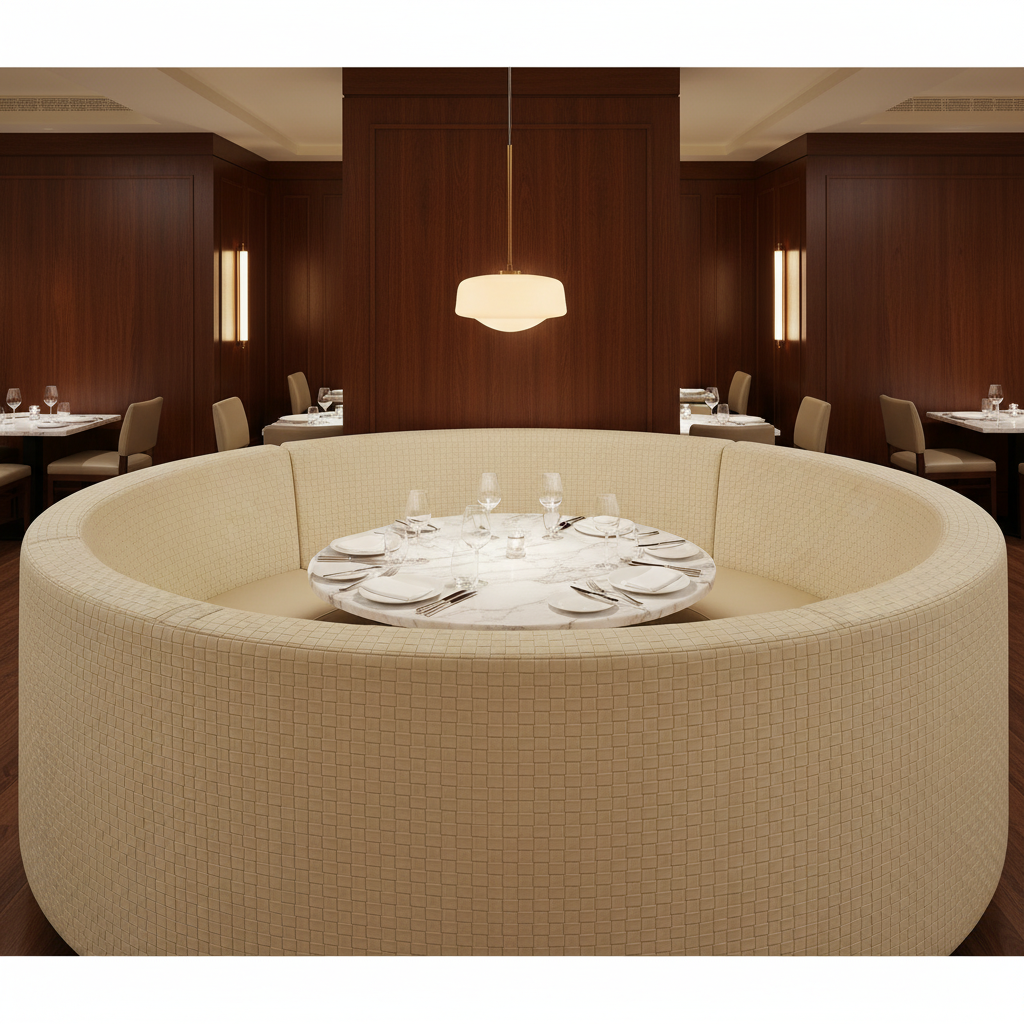 Berretta - Berretta Performance Vinyl Upholstered Banquette | Architectural Fabrics