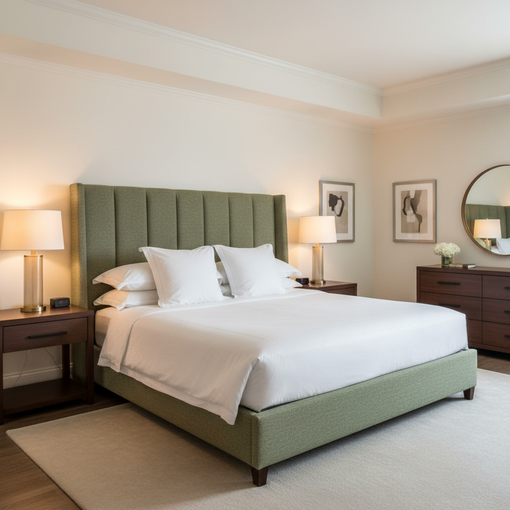 Rattan Bay - Resort Upholstered Headboard | Architectural Fabrics