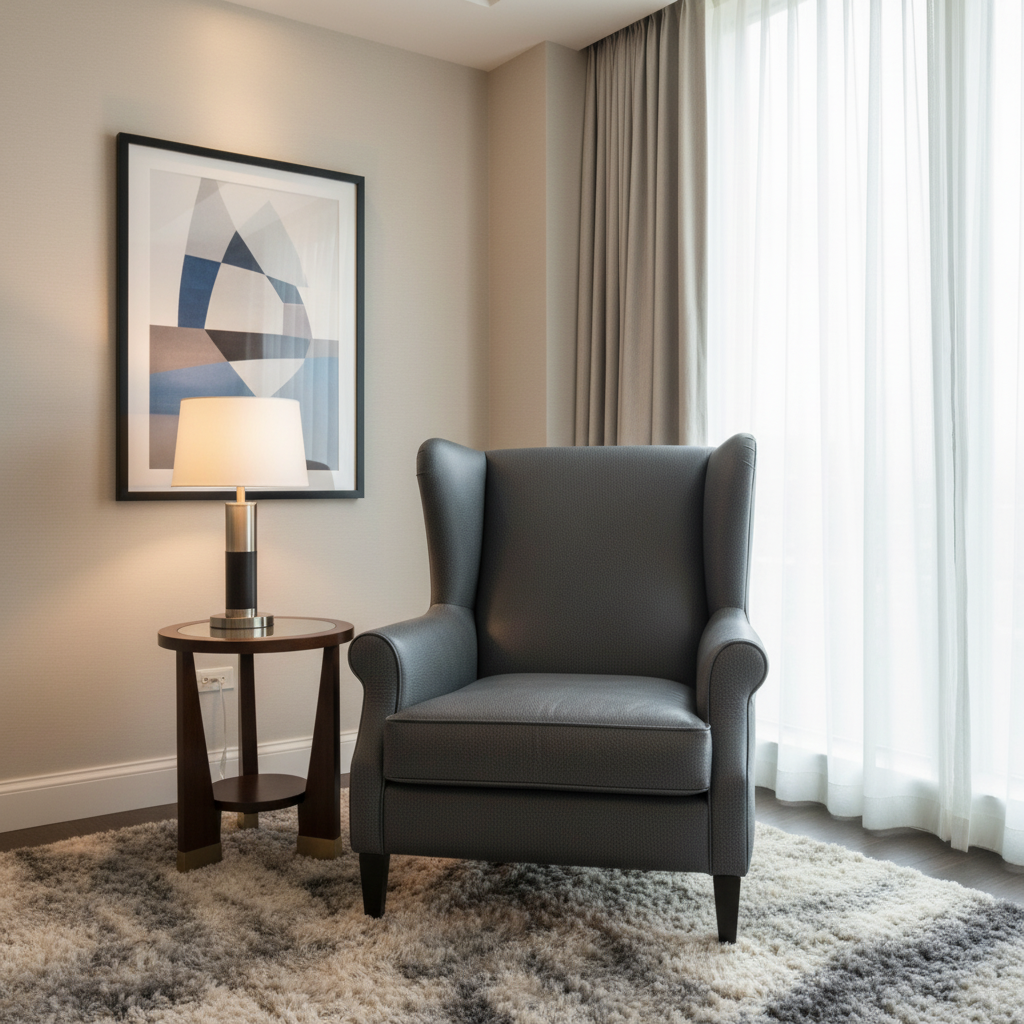 Nassau Gold - Dusk Upholstered Chair | Architectural Fabrics