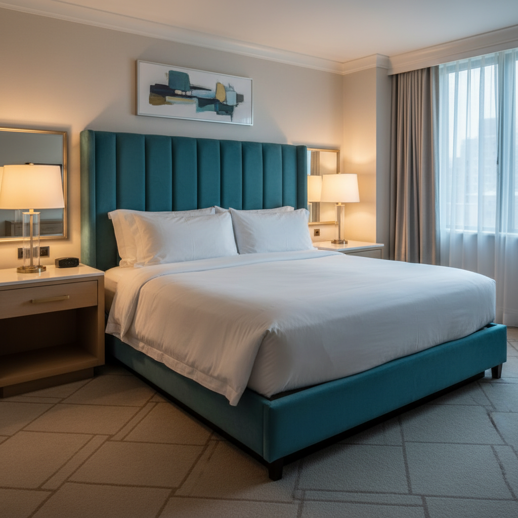 Ultrasuede  Real Teal  Aqua, Green, Blue Upholstered Headboard | Ultrasuede Upholstery