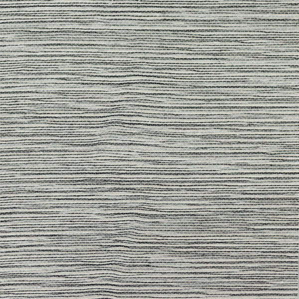 Nantucket Grasscloth Ivory and Jet Black Wallcovering | Phillipe Romano