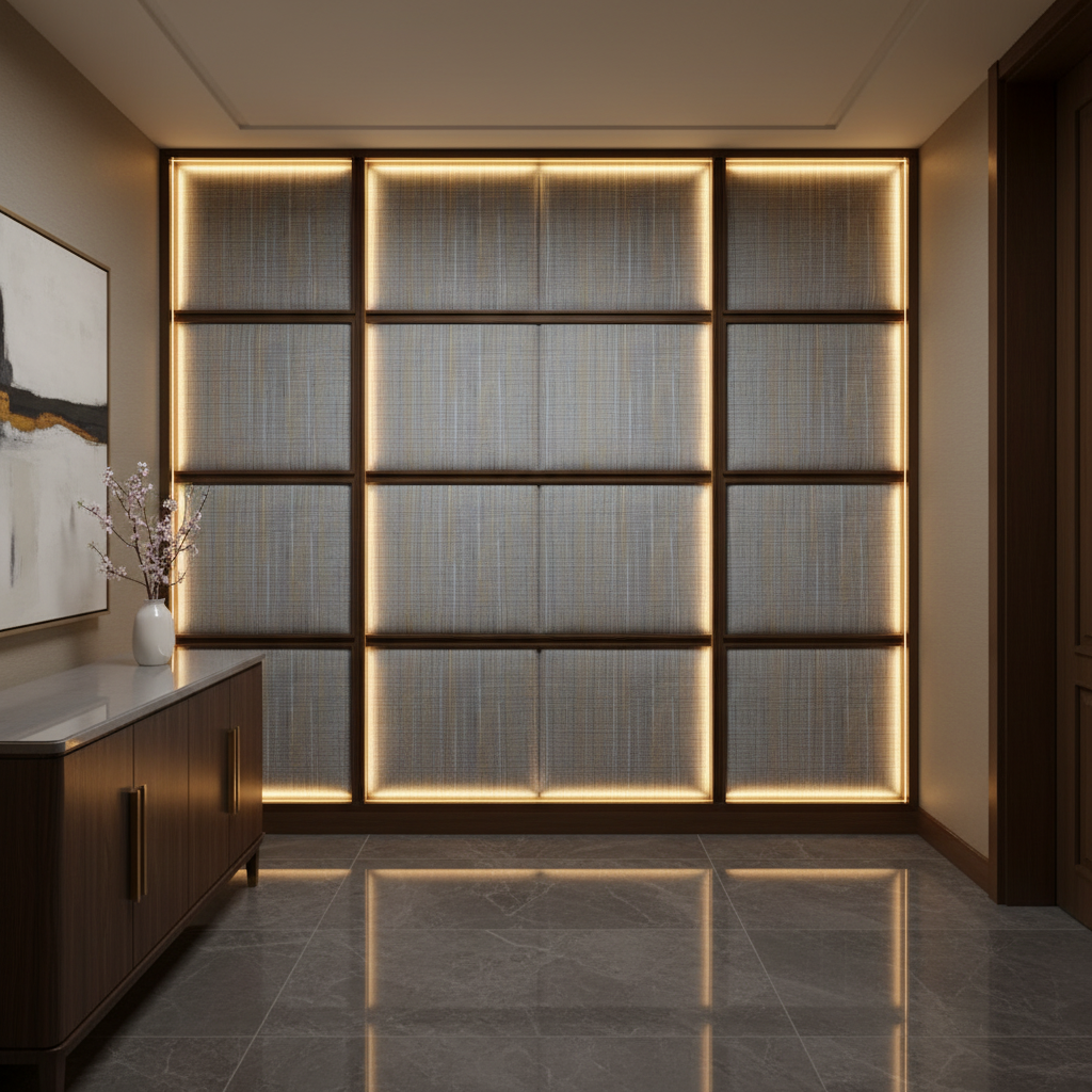 Stingray City - Tint Upholstered Wall Panel | Architectural Fabrics
