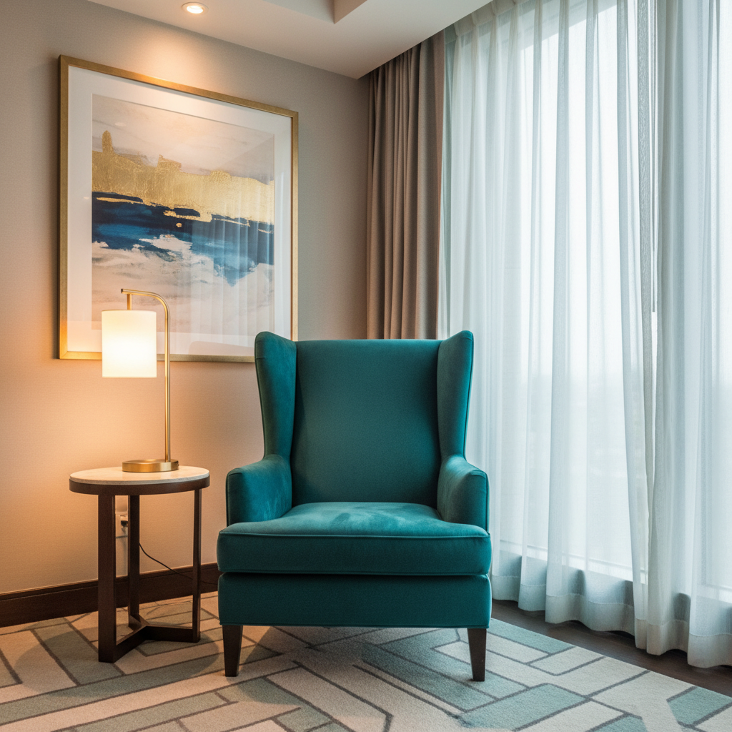 Ultrasuede  Real Teal  Aqua, Green, Blue Upholstered Chair | Ultrasuede Upholstery