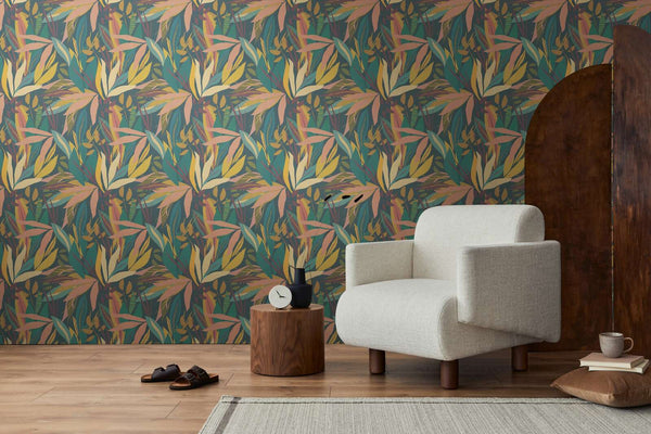 Anna D Andrea Teal Wallcovering | AS Creation