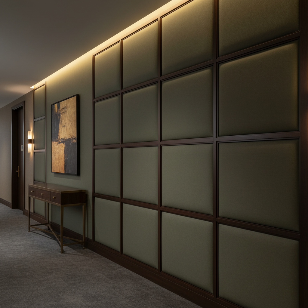 Quintana Bay - Grove Upholstered Wall Panel | Architectural Fabrics