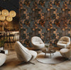 Livingwalls Design Panel Hot Spots Gray Wallcovering | AS Creation