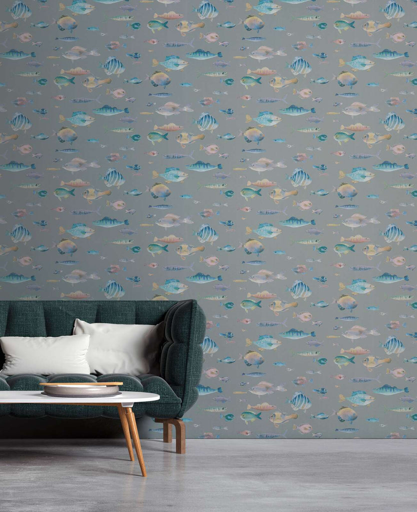 Pintwalls Ii Gray Wallcovering | AS Creation