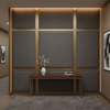 Soufriere - Pepper Upholstered Wall Panel | Architectural Fabrics