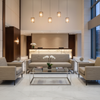 Pigeon Island - Dune Upholstered Sofa | Architectural Fabrics