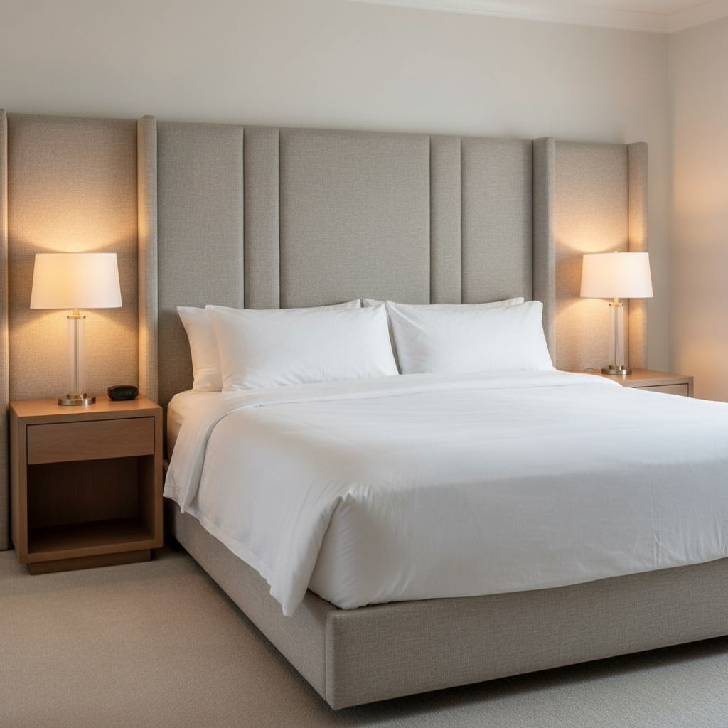 Tortola - Platinum Upholstered Headboard | Architectural Fabrics
