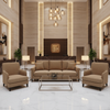 Aire Pebbled - Earthen Taupe Breathable Polyurethane Upholstered Sofa | Architectural Fabrics