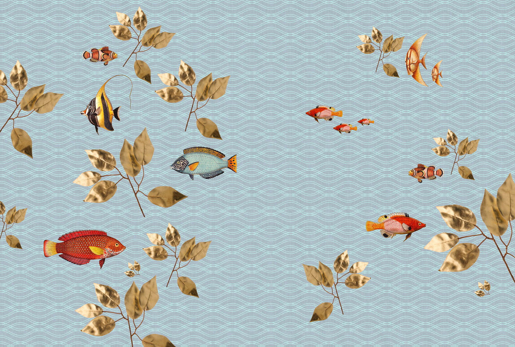 Walls By Patel 2 Blue Wallcovering | AS Creation