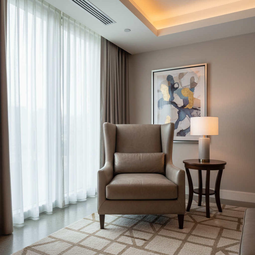 Aire Pebbled - Earthen Taupe Breathable Polyurethane Upholstered Chair | Architectural Fabrics