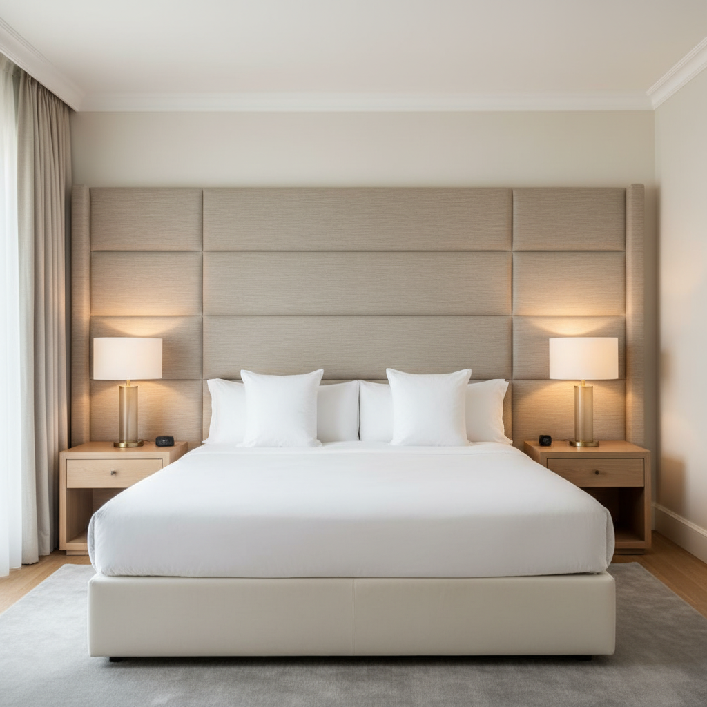 Treasure Beach - Sahara Upholstered Headboard | Architectural Fabrics
