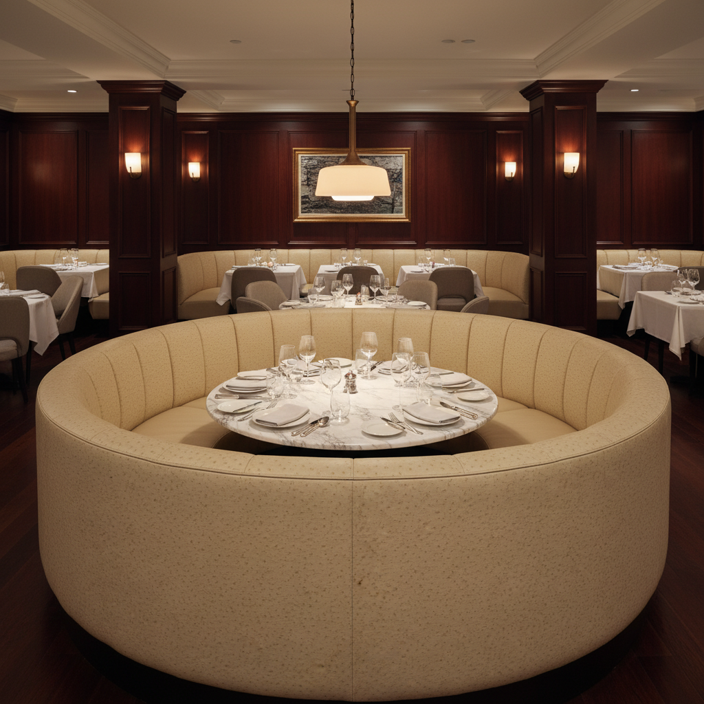 Big Bird - Big Bird Performance Vinyl Upholstered Banquette | Architectural Fabrics