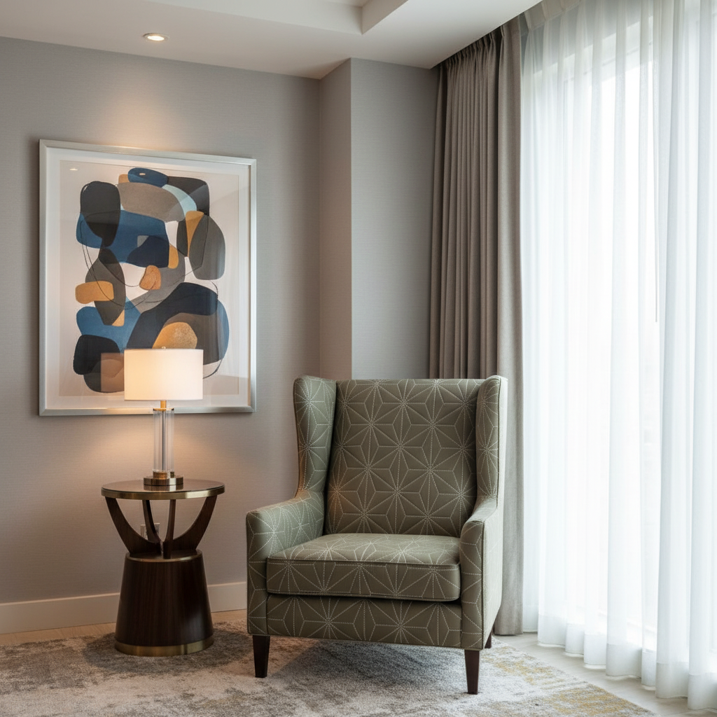 Axis - Axis Etched Polyurethane Upholstered Chair | Architectural Fabrics