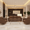Savannah Bay - Chocolate Upholstered Sofa | Architectural Fabrics