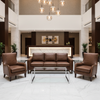 Norman Island - Fudge Upholstered Sofa | Architectural Fabrics