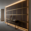 Soper Hole - Brown Upholstered Wall Panel | Architectural Fabrics