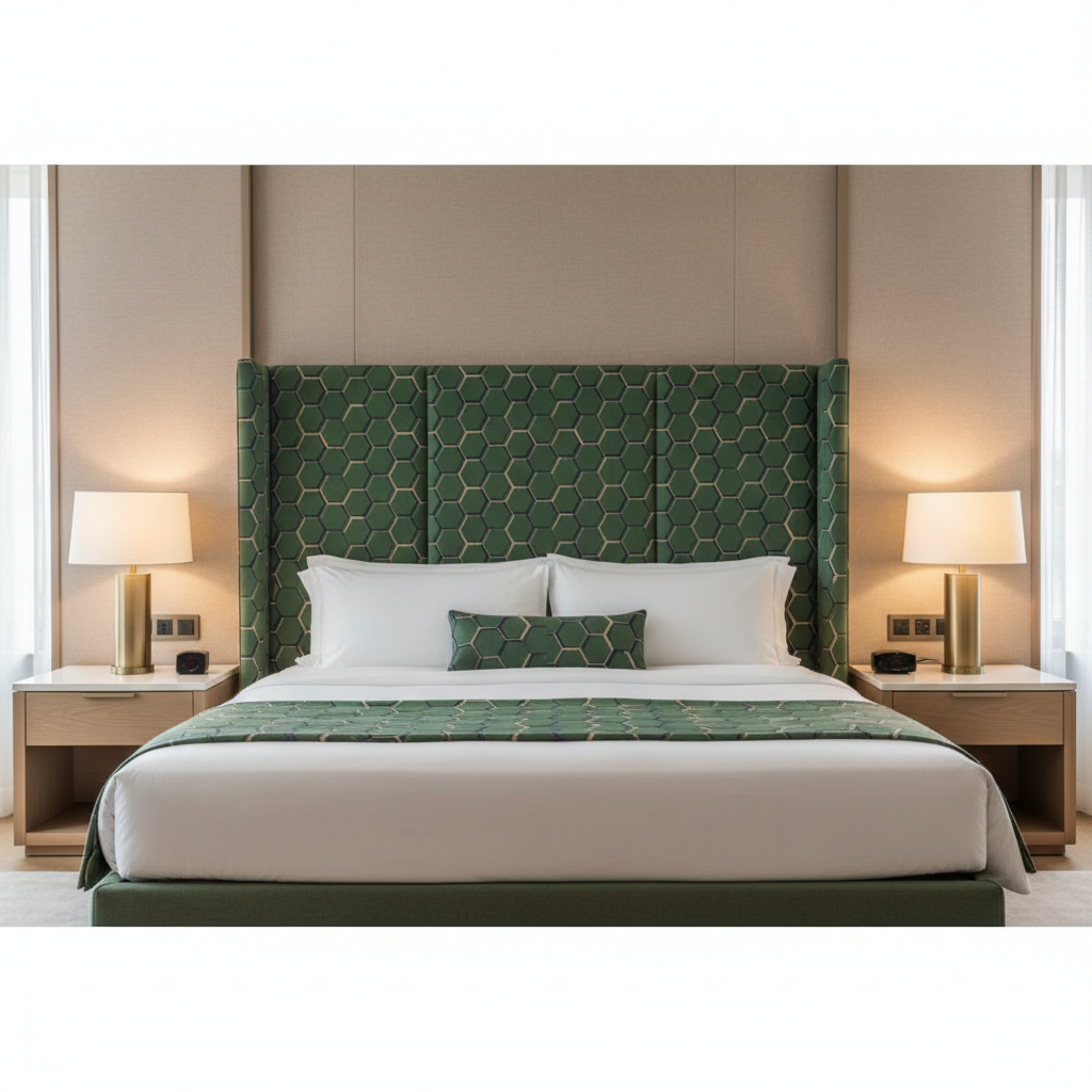 Pelican Cay - Rhine Upholstered Headboard | Architectural Fabrics