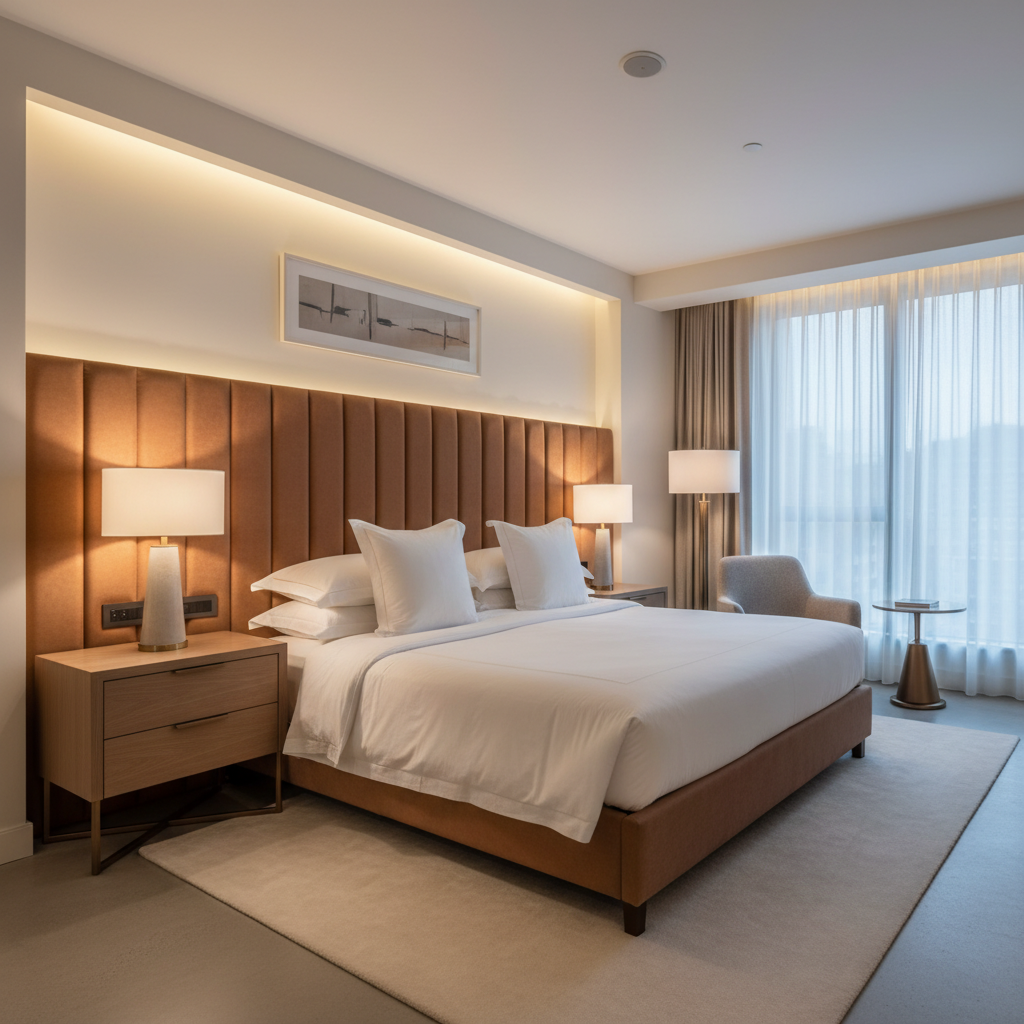 Front Royal Java Upholstered Headboard | Architectural Fabrics