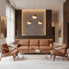 Triangle Reef - Maple Upholstered Sofa | Architectural Fabrics