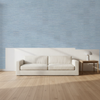 Nantucket Grasscloth Denim Wallcovering | Phillipe Romano room setting