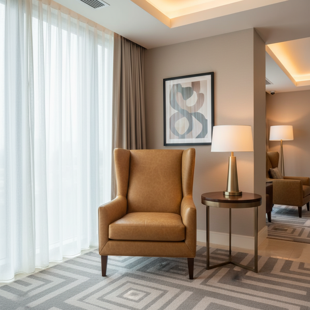 Luxury Cay - Butterum Upholstered Chair | Architectural Fabrics