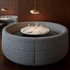 Tumble Reef - Cadet Upholstered Banquette | Architectural Fabrics