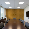 Moroccan Gold Wash | Hollywood Wallcoverings - Conference Room commercial room setting