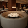 Trunk Bay - Granite Upholstered Banquette | Architectural Fabrics