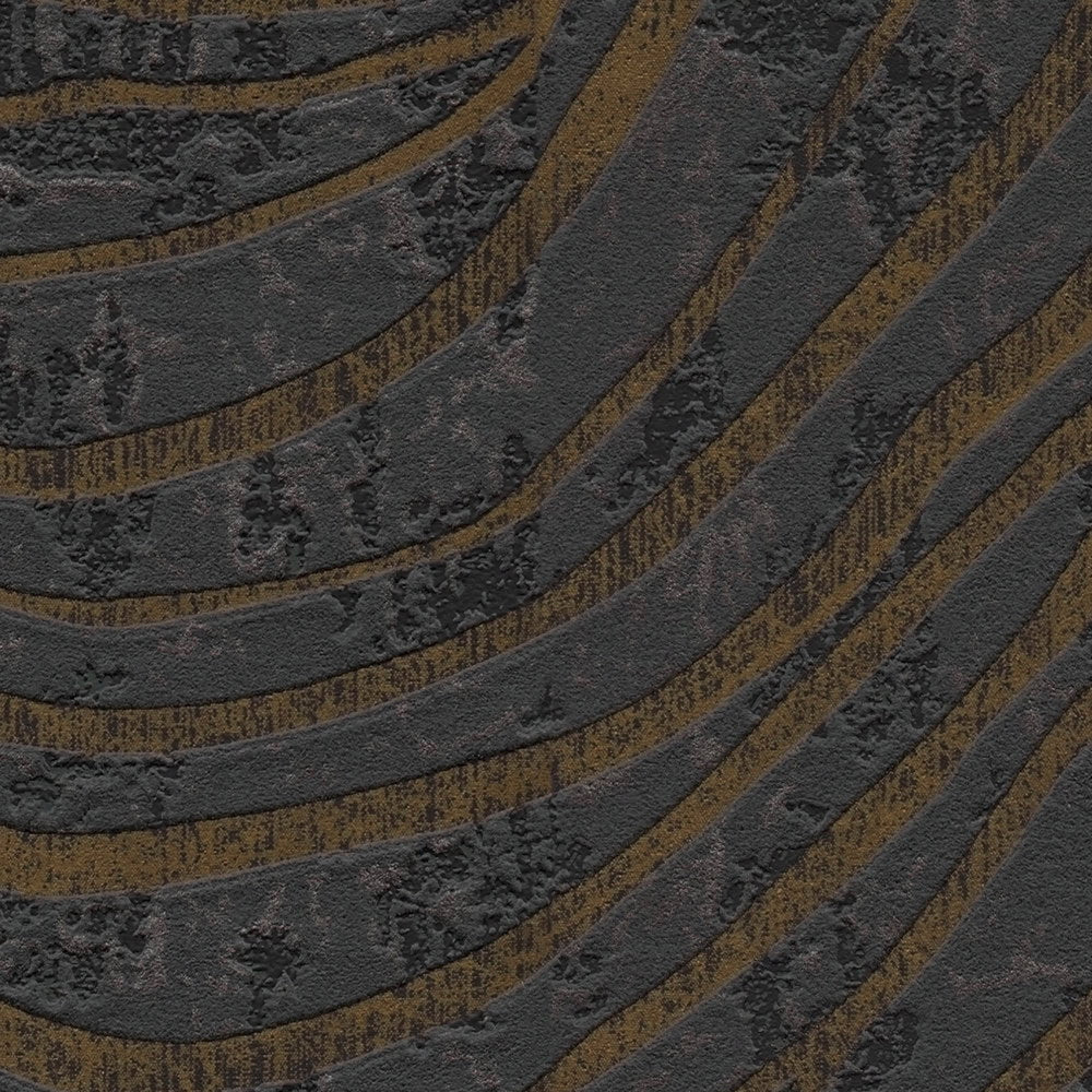 Jade Black Wallcovering | AS Creation