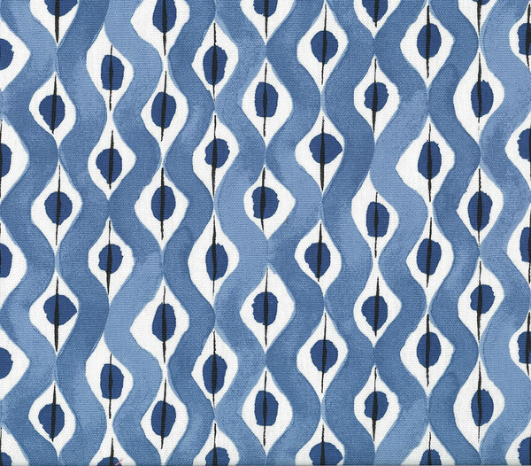 Nina Campbell Fabric - Cerulean Blue Wallcovering | Nina Campbell